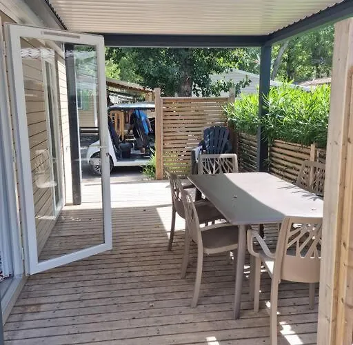 Location D\'Un Mobil-Home De 35 M² Au Camping Les Sables D\'Or - 4 Etoiles Avec Grand Parc Aquatique